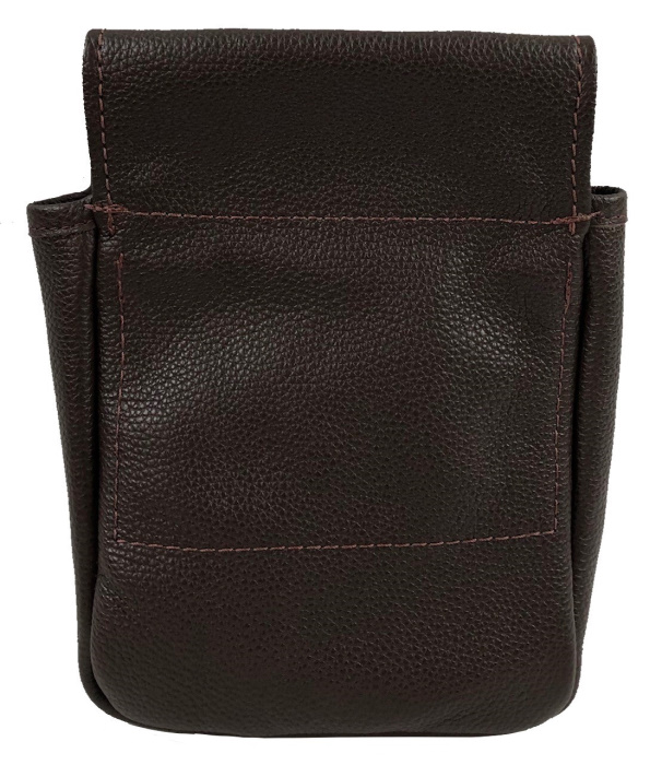 (image for) Brown Crocodile Belly & Leather Shotgun Shell Deluxe Belt Bag
